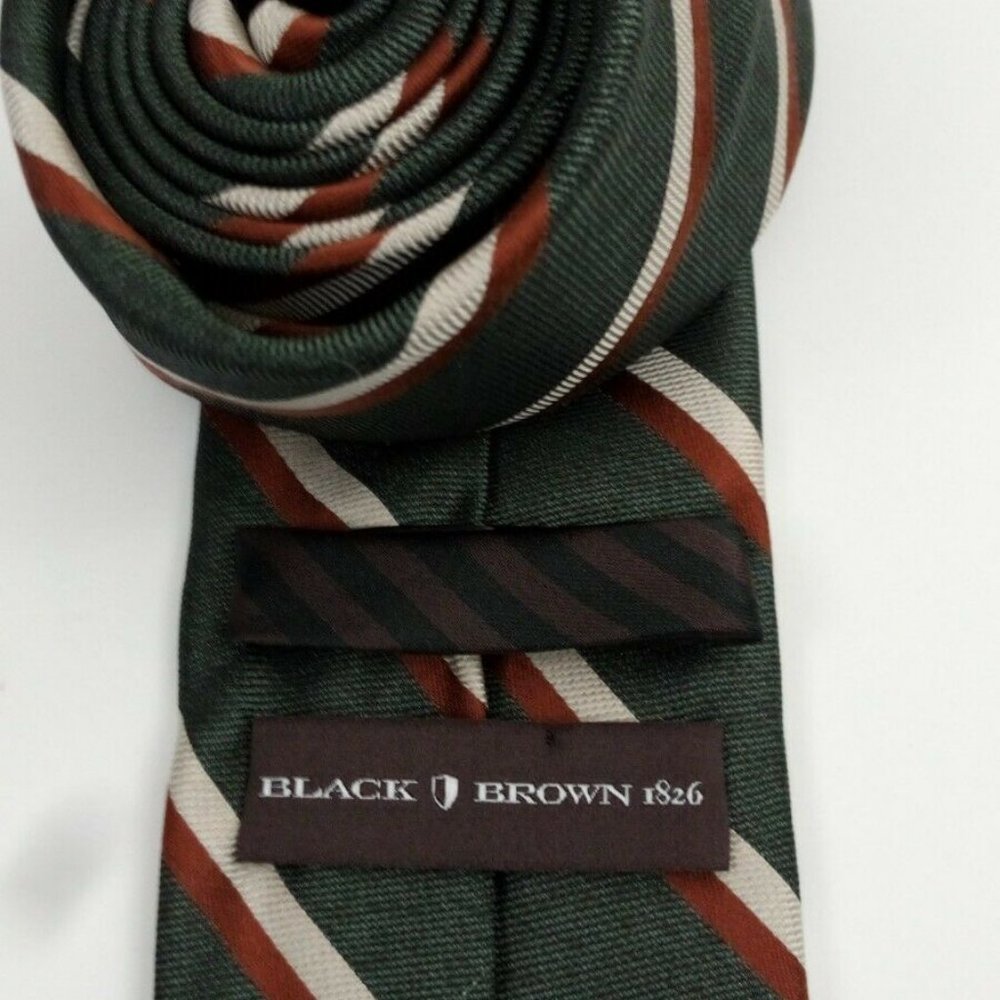 Black and Brown 1826 Green Red and White Diagonal - Picture 4 of 4